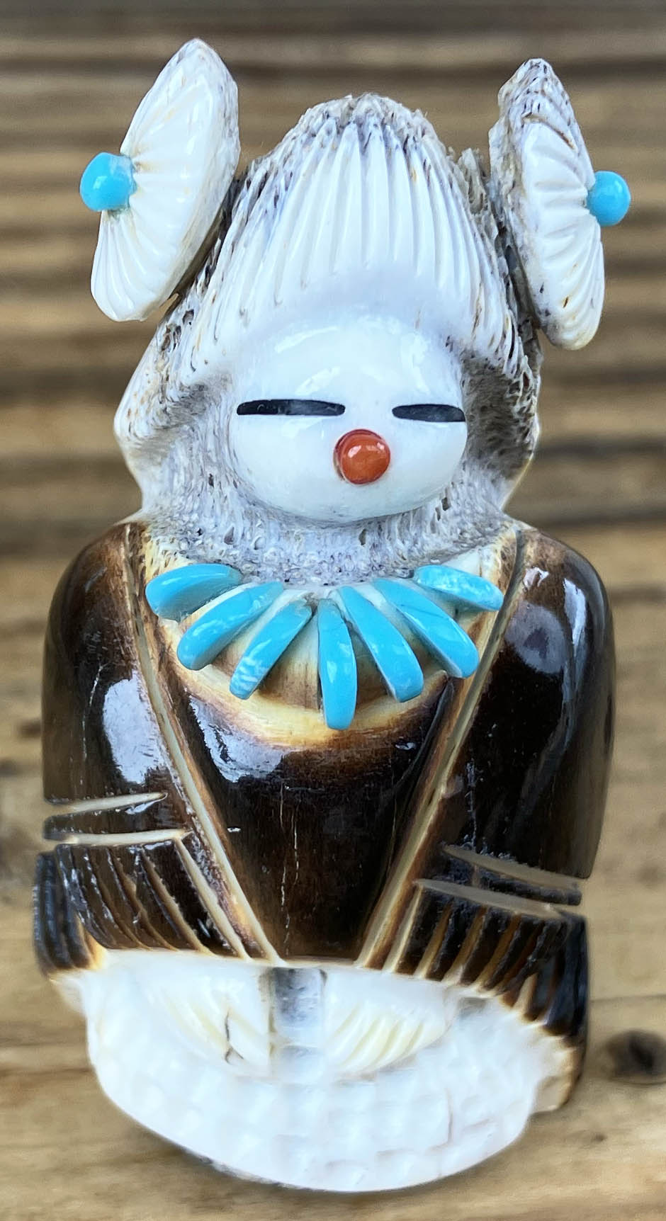 Claudia Peina | Zuni Wind Maiden Fetish | Penfield Gallery of Indian Arts | Albuquerque, New Mexico